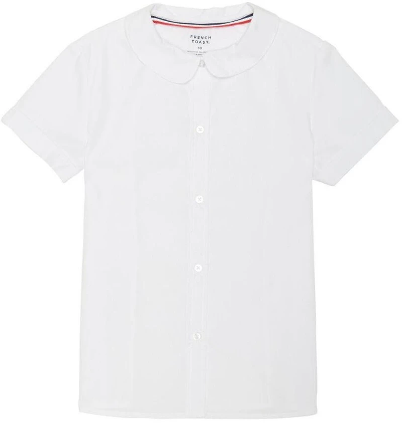 French Toast Girls' Modern Peter Pan Blouse