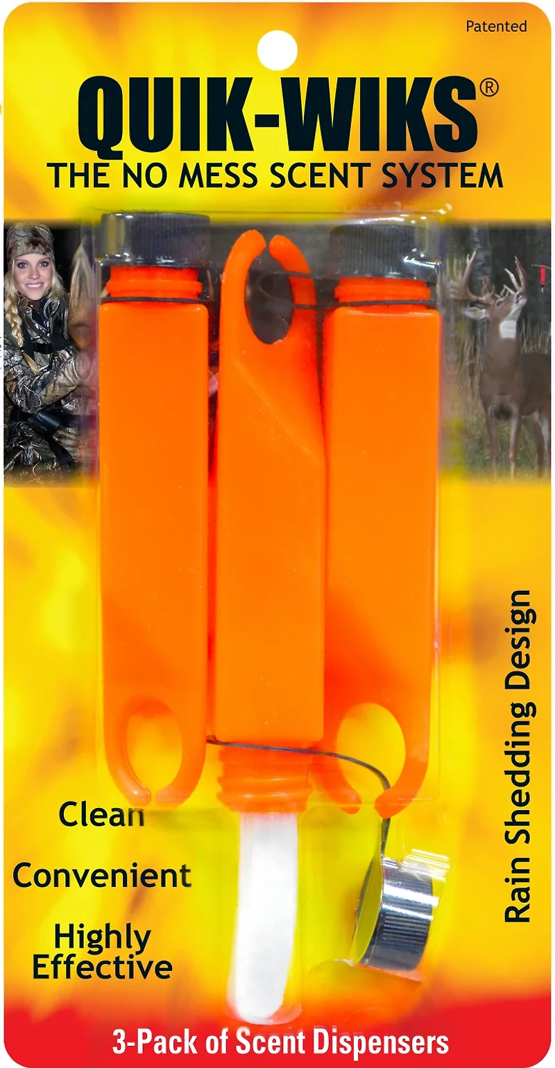 Wildlife Research Center® Quik-Wiks® Scent Dispensers 3-Pack