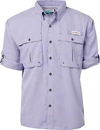 Magellan Outdoors Men's Aransas Pass Mini Check Long Sleeve Fishing Shirt