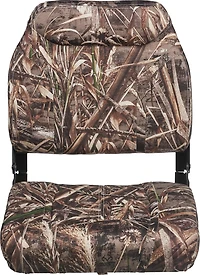 Marine Raider Low Back Camo Boat Seat