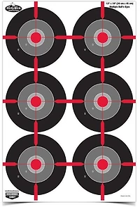 Birchwood Casey Dirty Bird 12 in x 18 in Multiple Bull's-eye Targets 8-Pack