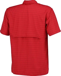 Magellan Outdoors Men's Aransas Pass Tonal Plaid Short Sleeve Shirt
