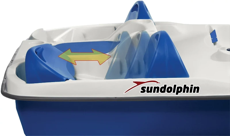 Sun Dolphin Slider 96 Pedal Boat with Canopy