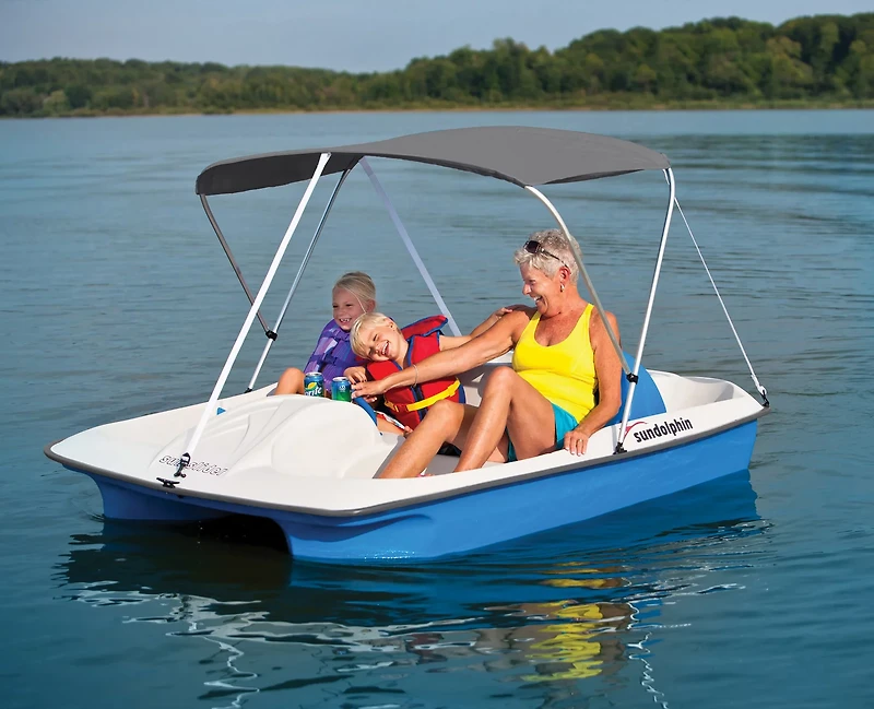 Sun Dolphin Slider 96 Pedal Boat with Canopy