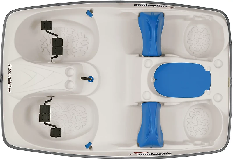 Sun Dolphin Slider 96 Pedal Boat with Canopy