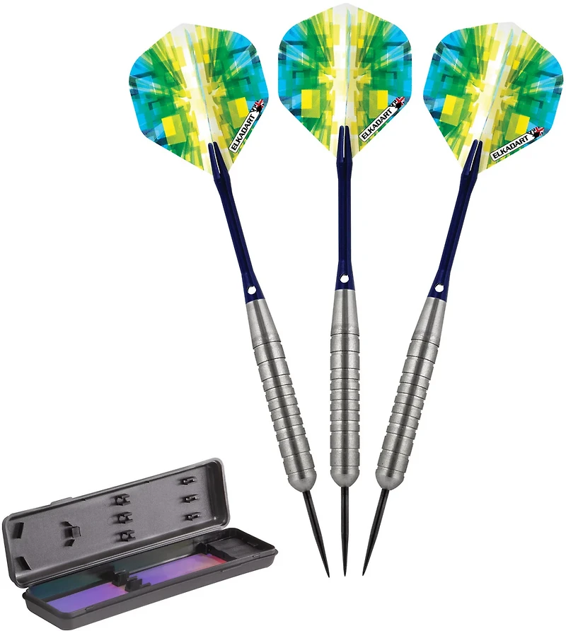 Elkadart Prism Ringed 24 g Steel-Tip Darts 3-Pack