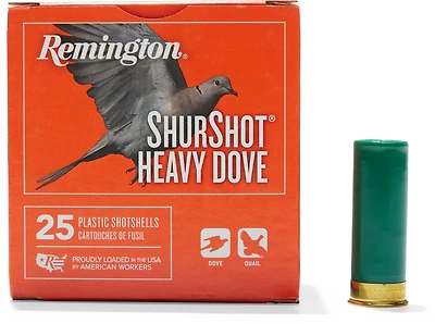Remington ShurShot Heavy Dove 12 Gauge 8 Shotshells - 25 Rounds