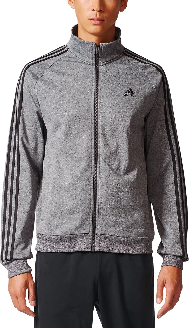 adidas Men's Essentials 3-Stripe Tricot Track Jacket