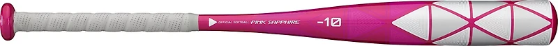 EASTON Girls' Pink Sapphire 2018 Fast-Pitch Softball Bat (-10)