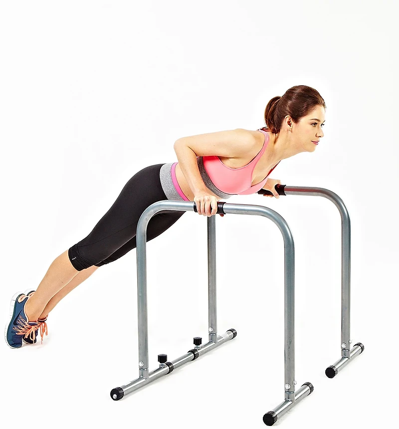 Sunny Health & Fitness Dip Station with Safety Connector