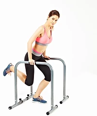 Sunny Health & Fitness Dip Station with Safety Connector