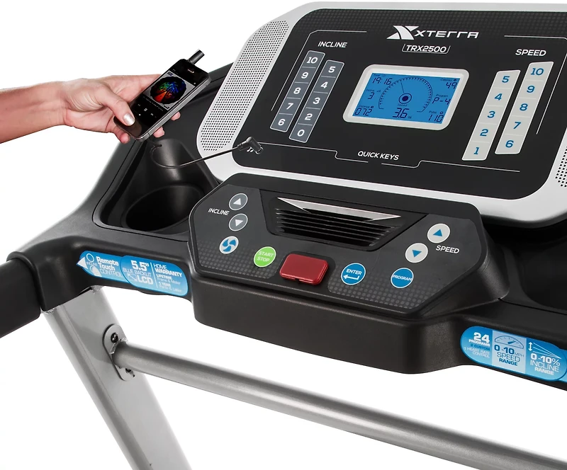 XTERRA TRX2500 Folding Treadmill