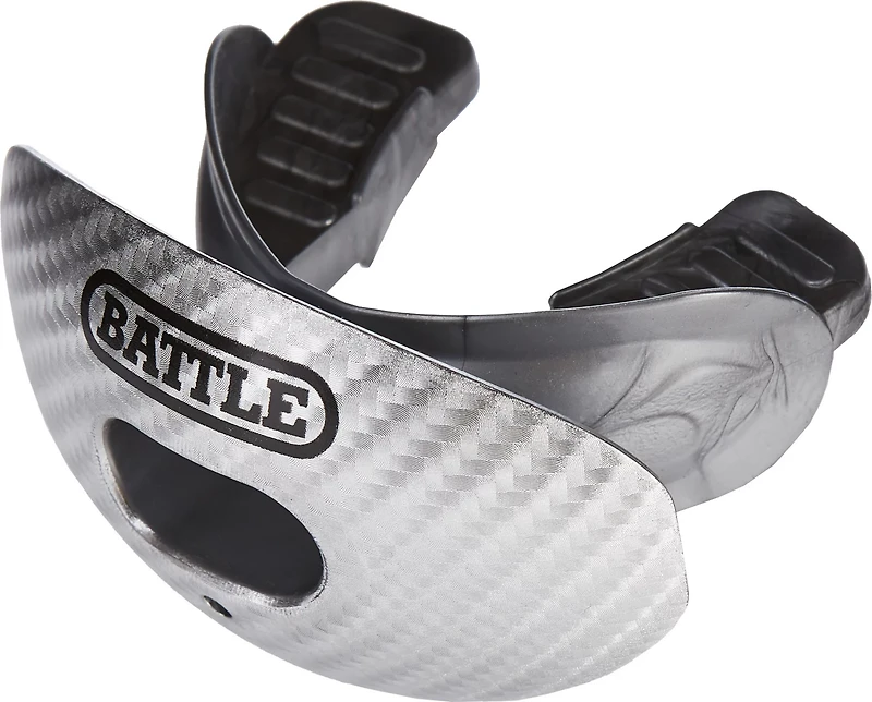 Battle Adults' Carbon Chrome Oxygen Football Mouth Guard