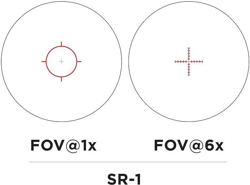 EOTech Vudu SR1 1 - 6 x 24 Precision Riflescope