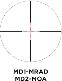 EOTech Vudu MD1-MRAD Precision Riflescope
