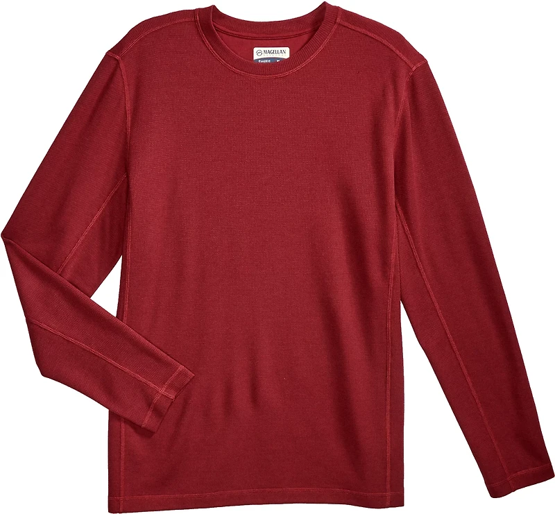 Magellan Outdoors Men's Base Camp Thermal Long Sleeve Crew Shirt