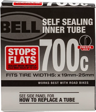 Bell Presta 48 mm 700c x 19 - 25c Self-Seal Inner Tube