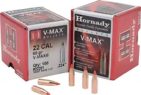 Hornady V-MAX™ .22 60-Grain Bullets