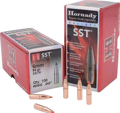 Hornady SST 6mm 95-Grain Bullets