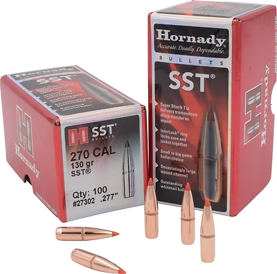 Hornady SST .270 Caliber -Grain Bullets