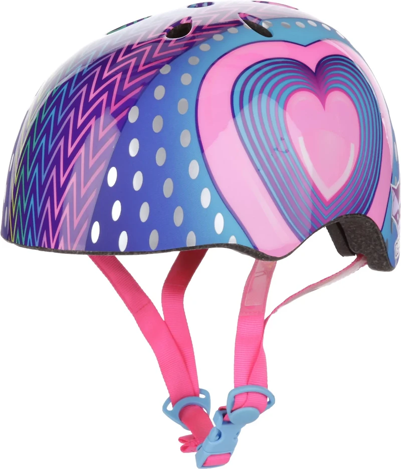 Raskullz Kids' Hearts LED Light-Up Bike Helmet
