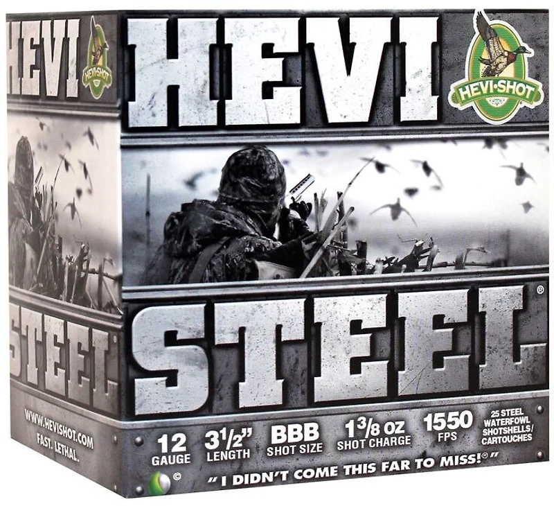HEVI-Shot HEVI-Steel Waterfowl 12 Gauge Shotshells