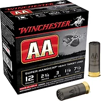 Winchester AA Super-Handicap Target Load 12 Gauge Shotshells - 25 Rounds