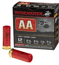 Winchester AA Target Load 12 Gauge Shotshells - 25 Rounds