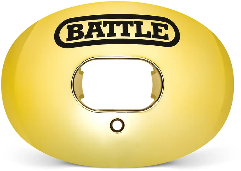 Battle Adults' Chrome Oxygen Football Mouth Guard