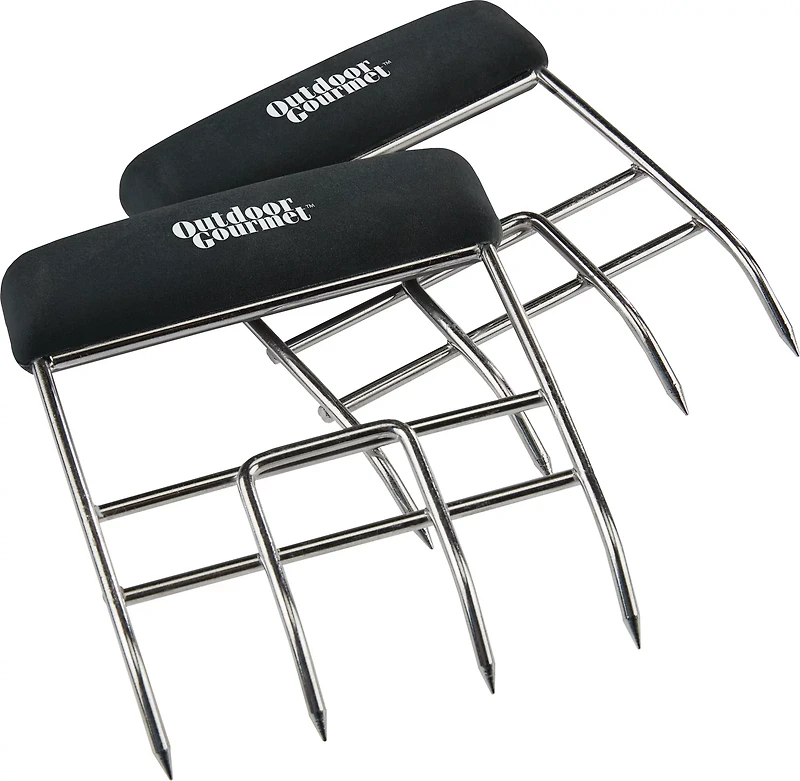 Outdoor Gourmet Stainless-Steel Meat Claws