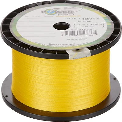 PowerPro 50 lb. - 1,500 yards Braided Fishing Line