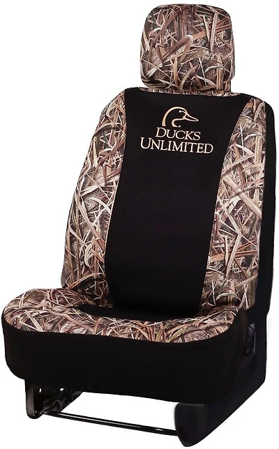 Ducks Unlimited Low Back Neoprene 2.0 Camo Seat Cover