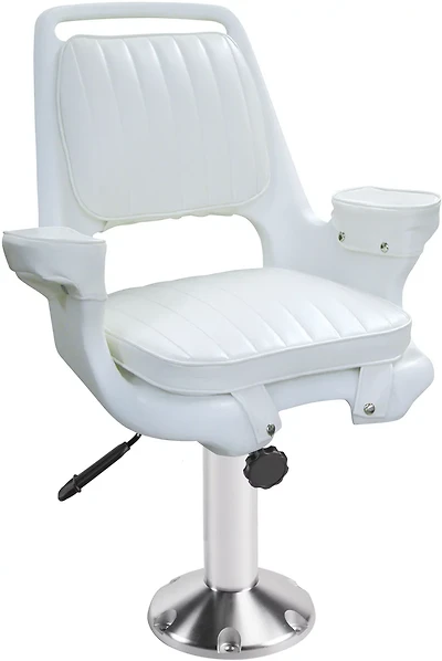 Wise Captains Chair and Pedestal Set