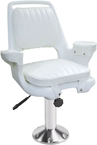 Wise Captains Chair and Pedestal Set