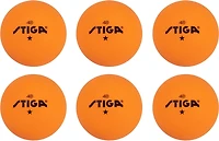 Stiga 1-Star Table Tennis Balls 6-Pack