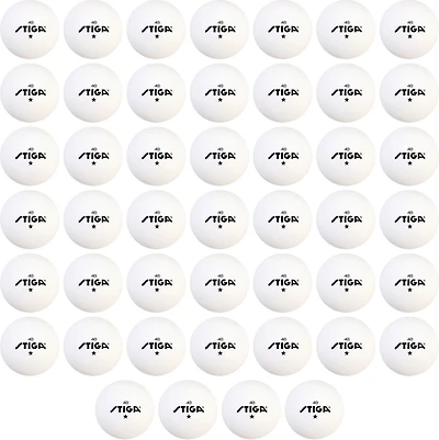 Stiga 1-Star Table Tennis Balls 46-Pack