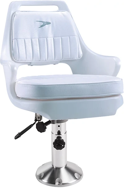 Wise Pilot Helm Chair with 12 - 18 in Adjustable Pedestal and Seat Slide