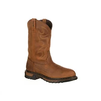 Rocky Men's Original Ride Branson Roper Waterproof Western Boots