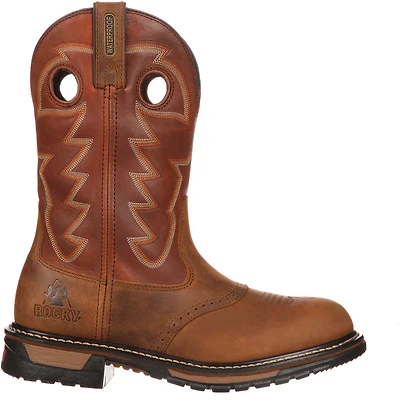 Rocky Men's Original Ride Branson Saddle Roper Western Boots