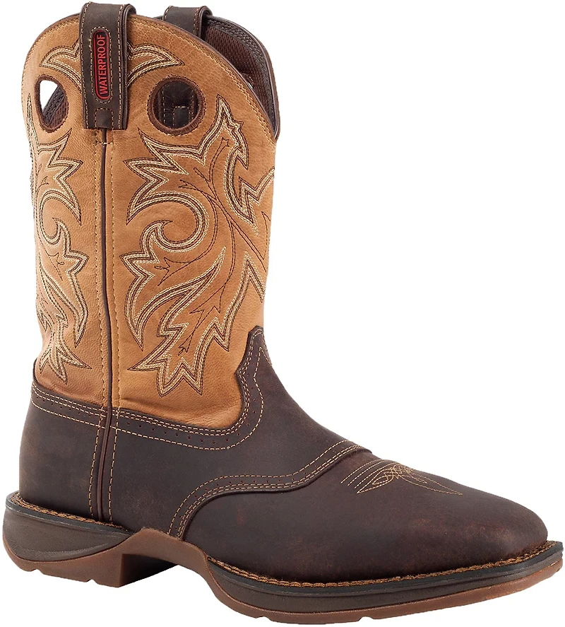 Durango Men's Rebel Steel Toe Waterproof Western Work Boots