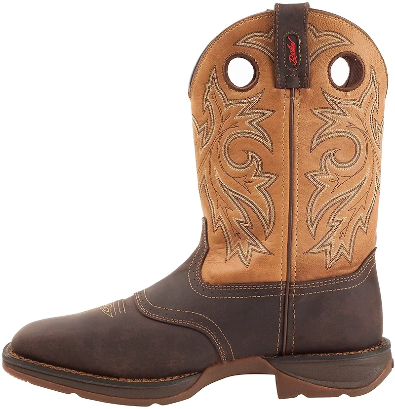 Durango Men's Rebel Steel Toe Waterproof Western Work Boots