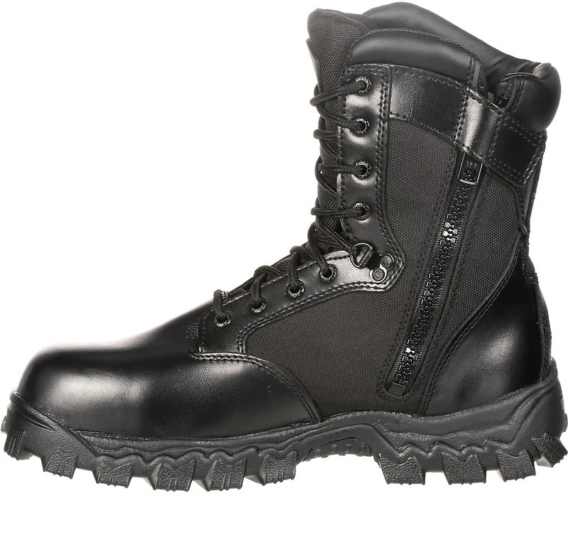 Rocky Men's AlphaForce SR Zipper Waterproof Duty Tactical Boots