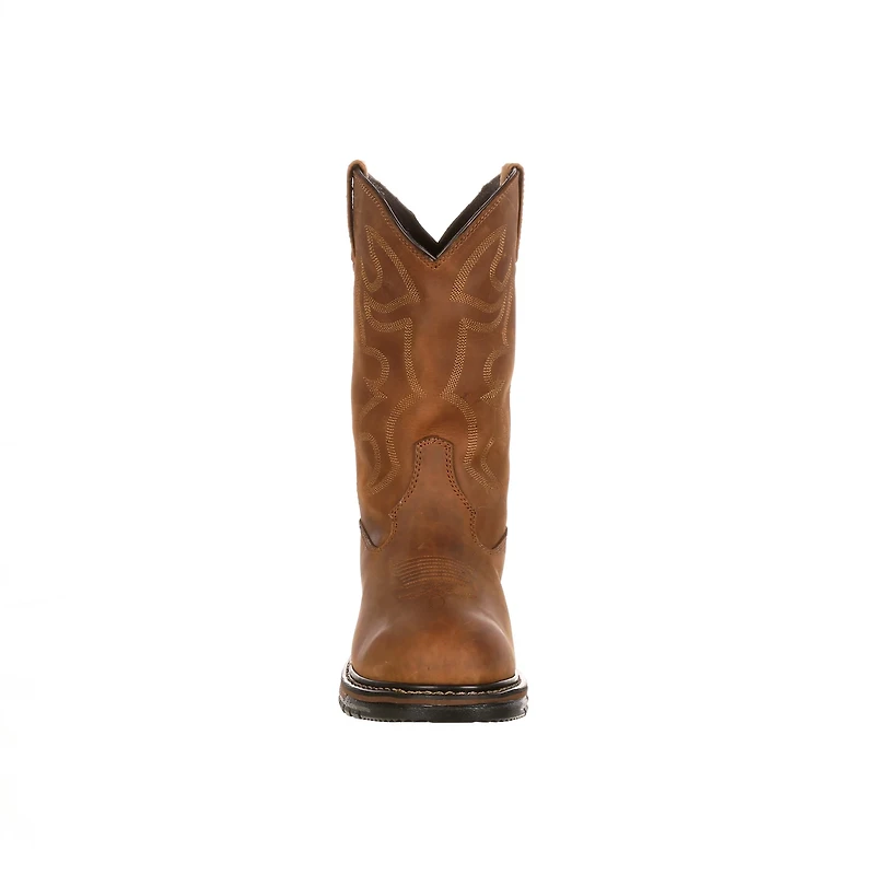 Rocky Men's Original Ride Branson Roper Waterproof Western Boots