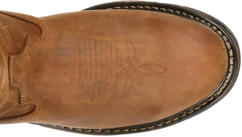 Rocky Men's Original Ride Branson Roper Waterproof Western Boots