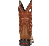 Rocky Men's Original Ride Branson Saddle Roper Western Boots