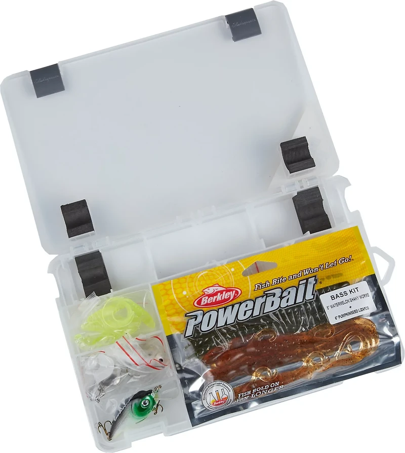 Shakespeare Catch More Fish 6 ft 6 in M Bass Spinning Rod and Reel Combo Kit