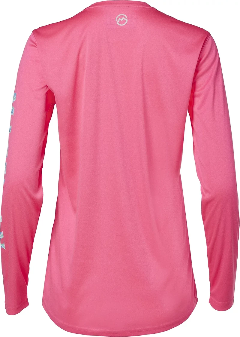 Magellan Outdoors Women's Caddo Lake Logo Crew Long Sleeve T-shirt