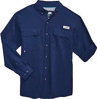 Magellan Outdoors Men's Laguna Madre Solid Long Sleeve Fishing Shirt