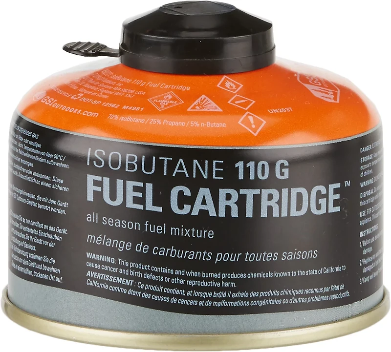 GSI Outdoors 110G Isobutane Gas Canister