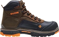 Wolverine Men's CarbonMAX Overpass 6 in EH Composite Toe Lace Up Work Boots